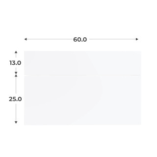 Kit Casa 2 façades pour tiroirs blanc L 60 cm