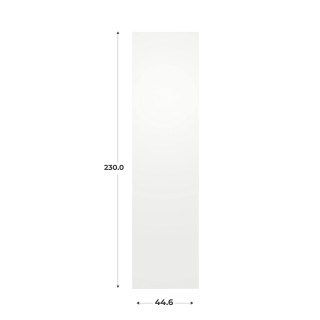 Porte simple L 45 cm Casa blanc