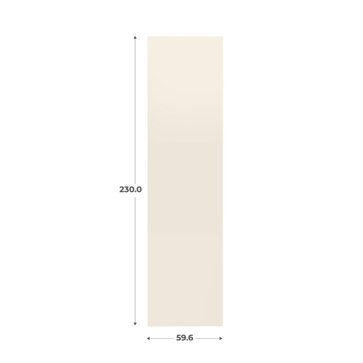 Porte simple L60 cm Casa sable