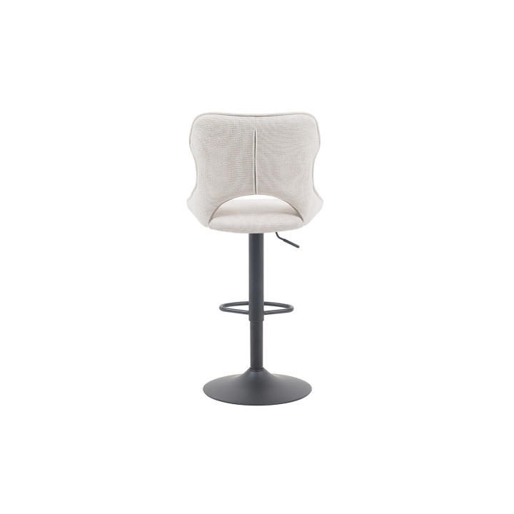 Chaise de bar Mori tissu Beige