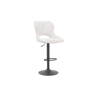Chaise de bar Mori tissu Beige