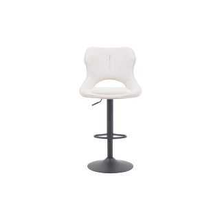 Chaise de bar Mori tissu Beige