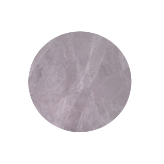 Table Appolo 110 cm pierre brillante gris