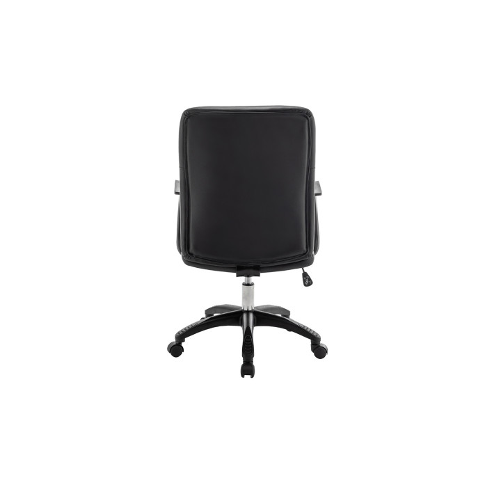 Chaise de bureau Luka Noir Pu