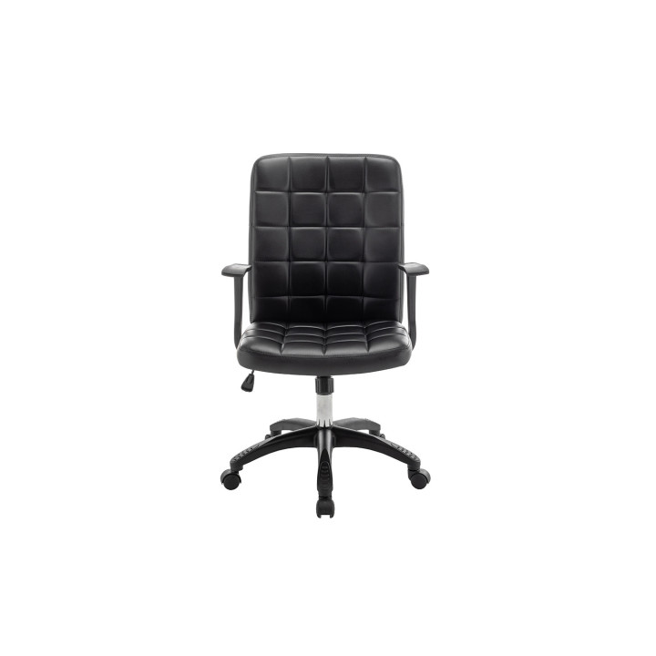Chaise de bureau Luka Noir Pu