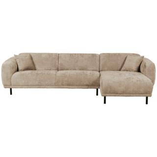 Canapé d'angle droit Balena beige