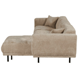 Canapé d'angle droit Balena beige