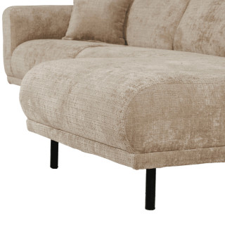 Canapé d'angle droit Balena beige