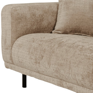 Canapé d'angle droit Balena beige