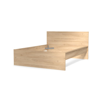 Lit 140 x 190 cm Mosaik Hickory ( sans literie ) ( sur commande )