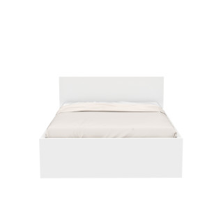 Lit 140 x 190 cm Mosaik blanc ( sur commande )