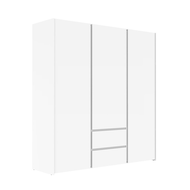 Armoire 3 portes, 2 tiroirs Mosaik blanc ( sur commande )