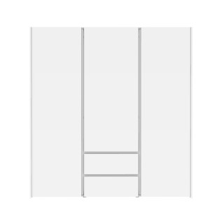 Armoire 3 portes, 2 tiroirs Mosaik blanc ( sur commande )