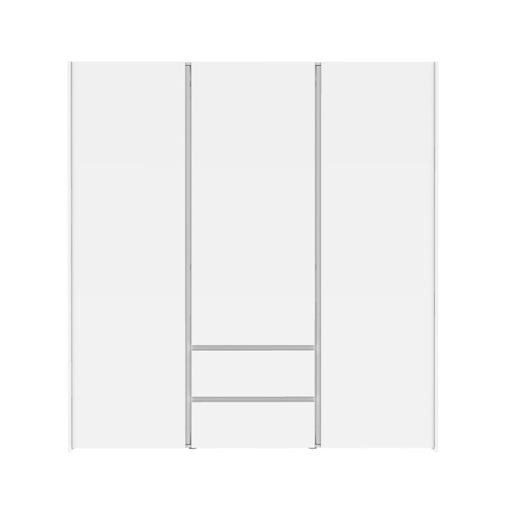 Armoire 3 portes, 2 tiroirs Mosaik blanc ( sur commande )