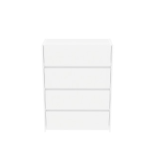 Commode 4 tiroirs Mosaik blanc ( sur commande )