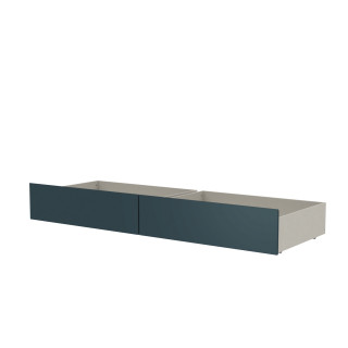 Lot de 2 tiroirs Mosaik Bleu nuit ( sur commande )