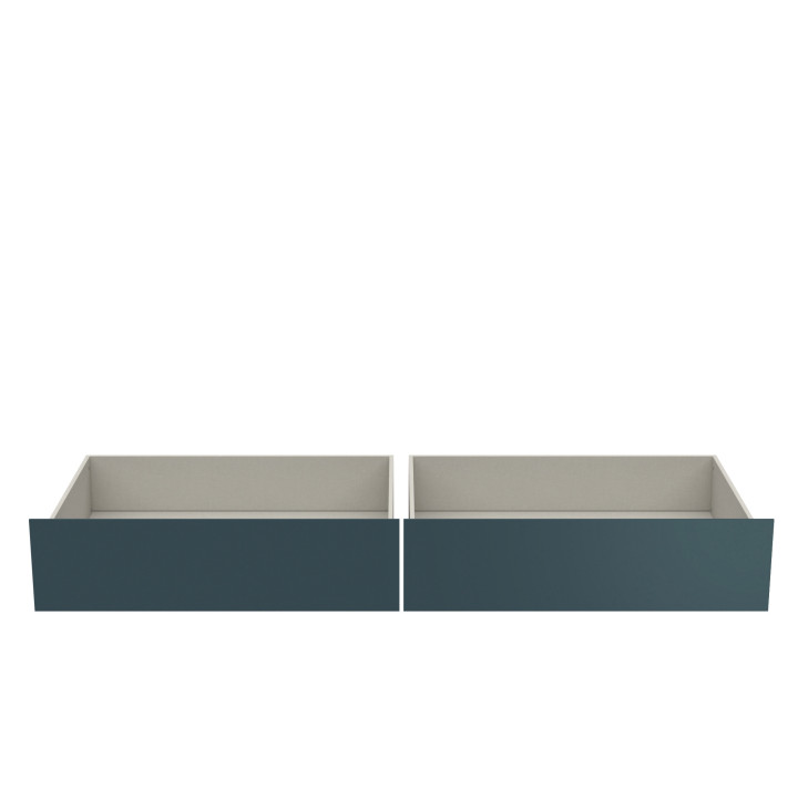 Lot de 2 tiroirs Mosaik Bleu nuit ( sur commande )