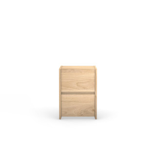 Chevet 2 tiroirs Mosaik décor Hickory ( sur commande )