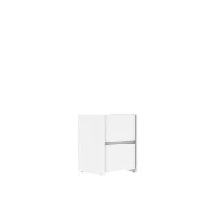 Chevet 2 tiroirs Mosaik blanc ( sur commande )