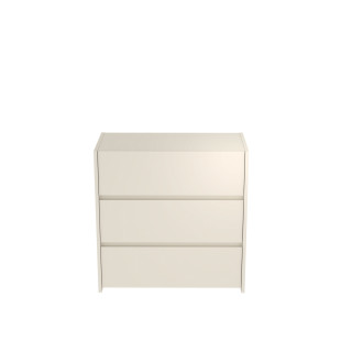 Chevet 2 tiroirs Mosaik blanc ( sur commande )