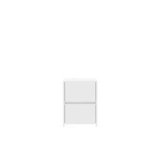 Chevet 2 tiroirs Mosaik blanc ( sur commande )
