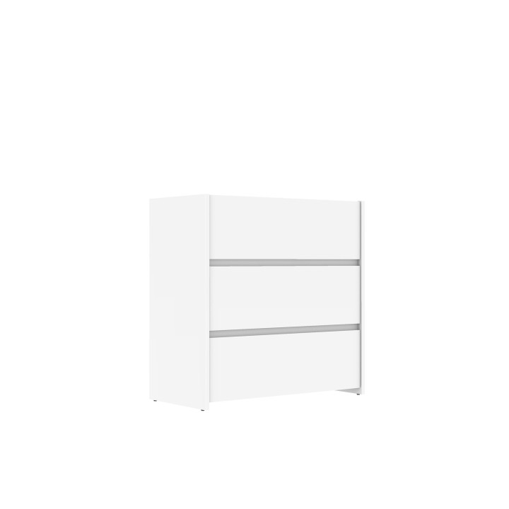 Commode 3 tiroirs Mosaik Blanc ( sur commande )