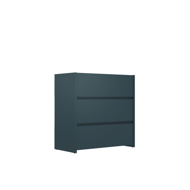 Commode 3 tiroirs Mosaik Bleu nuit ( sur commande )