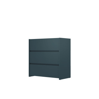 Commode 3 tiroirs Mosaik Bleu nuit ( sur commande )