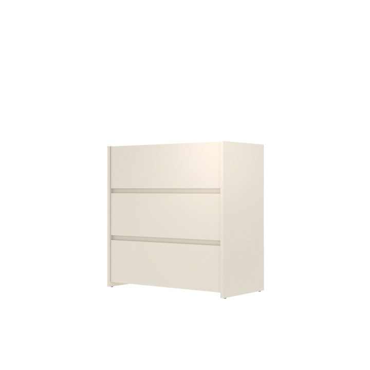 Commode 3 tiroirs Mosaik sable ( sur commande )