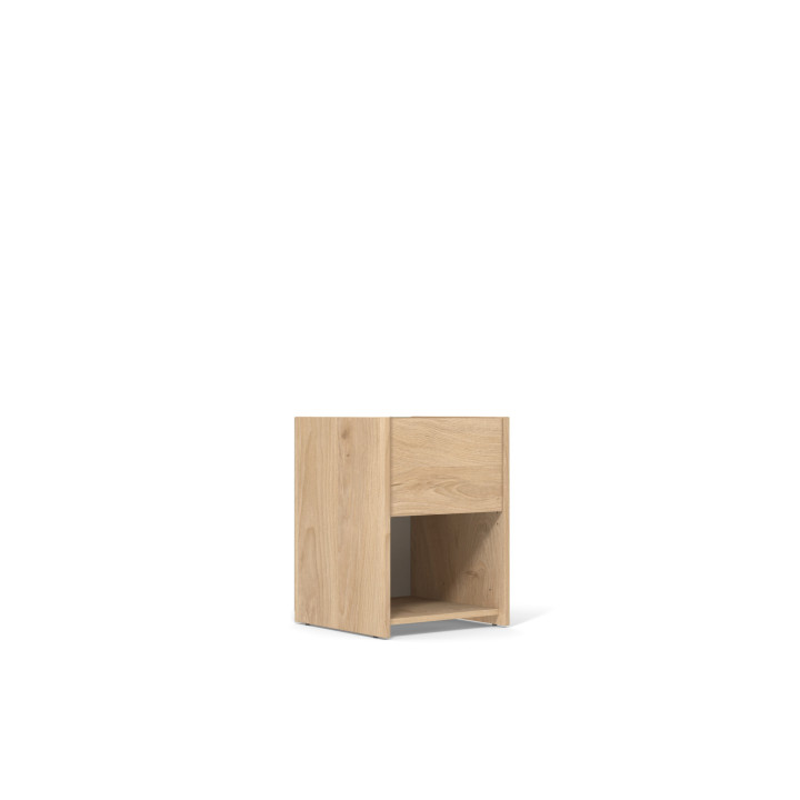 Chevet 1 tiroir Mosaik décor Hickory ( sur commande )