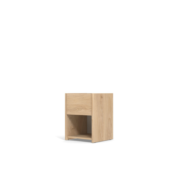 Chevet 1 tiroir Mosaik décor Hickory ( sur commande )