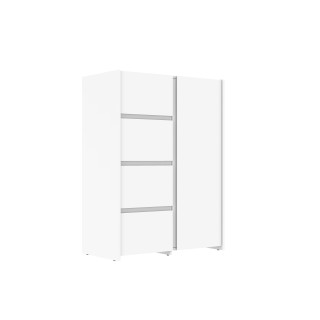 Enfilade Mosaik 1 porte et 4 tiroirs en décor blanc ( sur commande )
