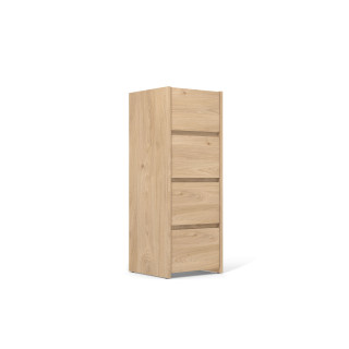 Chiffonier 4 tiroirs Mosaik Hickory ( sur commande )