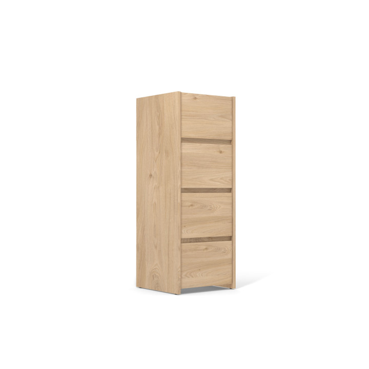 Chiffonier 4 tiroirs Mosaik Hickory ( sur commande )