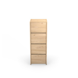 Chiffonier 4 tiroirs Mosaik Hickory ( sur commande )
