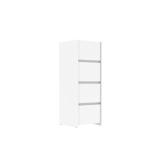 Chiffonnier 4 tiroirs Mosaik blanc ( sur commande )