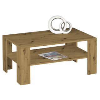 Table basse Joker chêne artisan