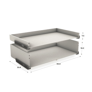 Kit 2 bloc Casa L 90 - P 56 cm