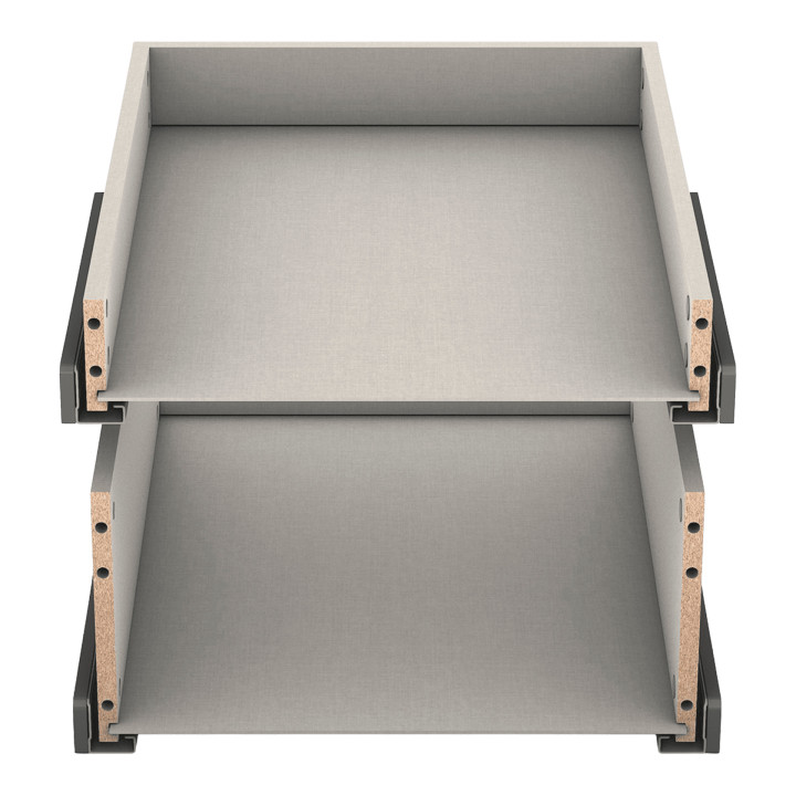 Kit 2 bloc tiroir Casa L 45 cm - P 56 cm