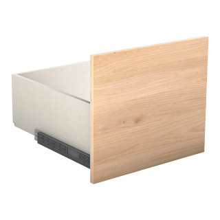 Casa - Tiroir double avec entourage L 45 cm Chêne hickory