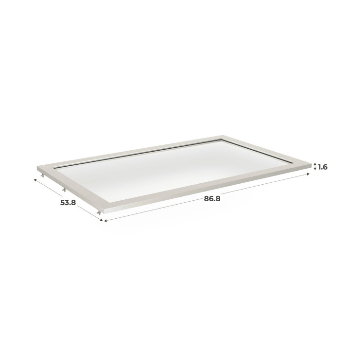 Tablette en verre Casa Fixe L 90 cm - P 56 cm