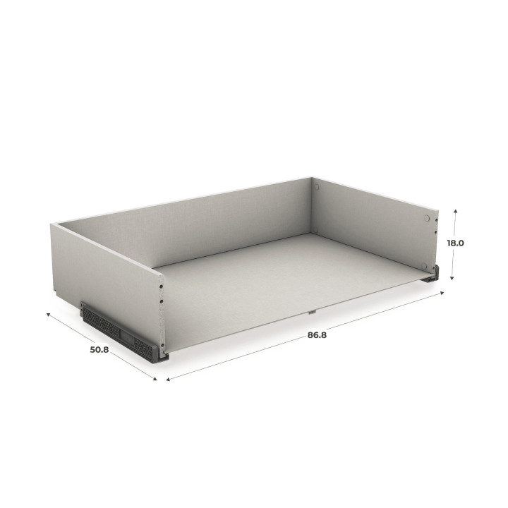 Kit bloc tiroir Casa L 90 cm - P 56 cm