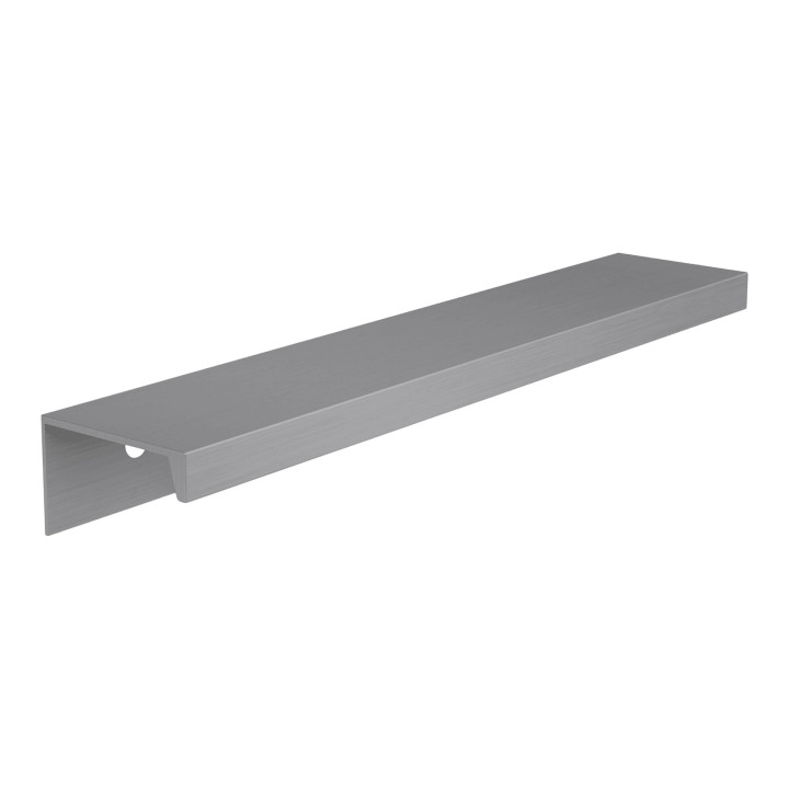 Poignée Casa anguleuse alu brossé L 168 mm