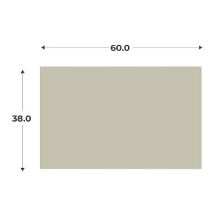 Kit Casa 1 façade tiroir sauge L 60 cm