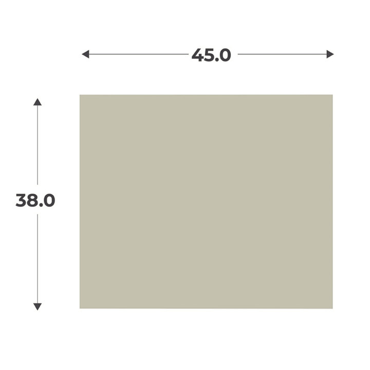 Casa - Kit 1 façade Sauge L 45 cm