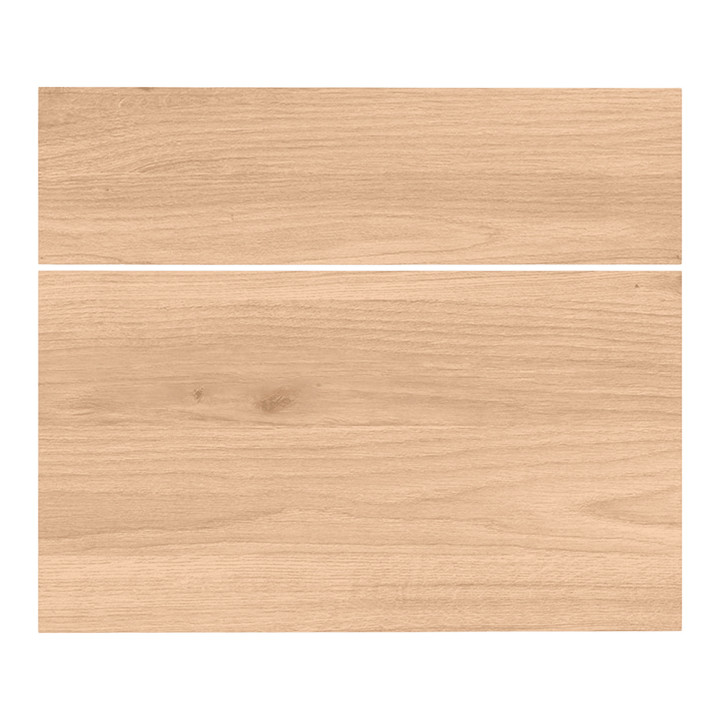 Kit 2 façades Casa tiroir chêne hikory L 45 cm