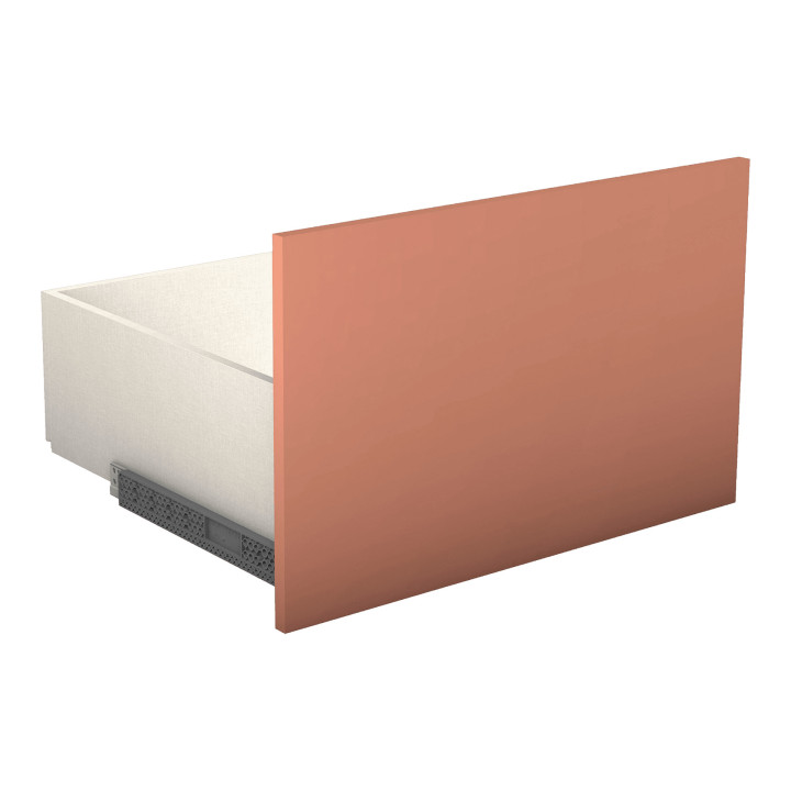 Tiroir simple Casa avec entourage L60 cm Terra