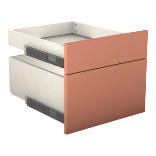 Tiroir double avec entourage Casa L 45 cm Terra
