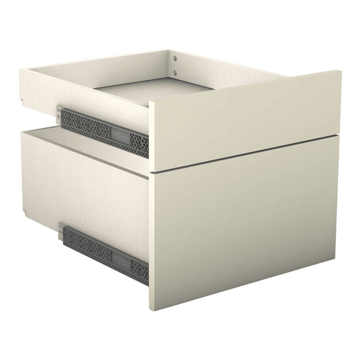 Tiroir double avec entourage Casa L 45 cm sauge