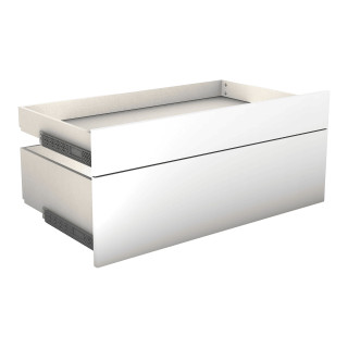 Tiroir double avec entourage Casa L 90 cm Blanc